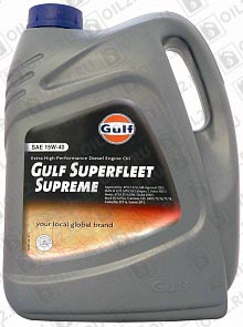 ������ GULF Superfleet Supreme 15W-40 4 .