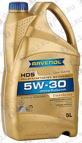 RAVENOL HDS Hydrocrack Diesel Specific 5W-30 5 .