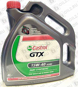 CASTROL GTX 15W-40 A3/B3 4 .. .