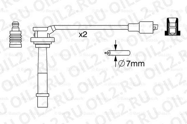 жгут проводов зажигания (Bosch 0986357263). Фотогаллерея. жгут проводов зажигания (Bosch 0986357263). Фотогаллерея.
