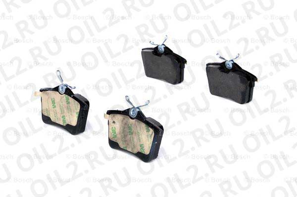 набор тормозных колодок; задний (Bosch 0986494304). Фотогаллерея. набор тормозных колодок; задний (Bosch 0986494304). Фотогаллерея.