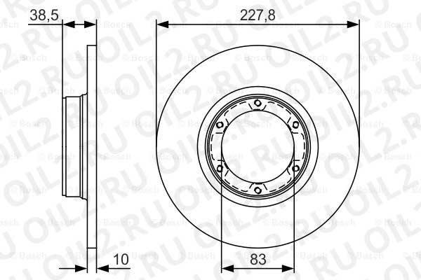    (Bosch 0986479R65)