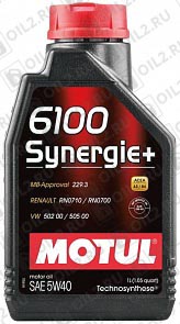 ������ MOTUL 6100 Synergie+ 5W-40 1 .