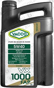 ������ YACCO VX 1000 FAP 5W-40 5 .
