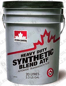 ������   PETRO-CANADA Heavy Duty Synthetic Blend ATF 20 .