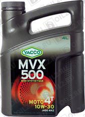 ������ YACCO MVX 500 4T 10W-30 4 .