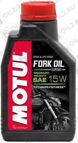 Купить Вилочное масло MOTUL Fork Oil Expert Medium/Heavy 15W 1 л.
