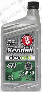 KENDALL GT-1 Dexos1 Motor Oil 5W-30 0,946 .. .