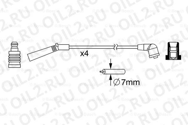 жгут проводов зажигания (Bosch 0986357093). Фотогаллерея. жгут проводов зажигания (Bosch 0986357093). Фотогаллерея.