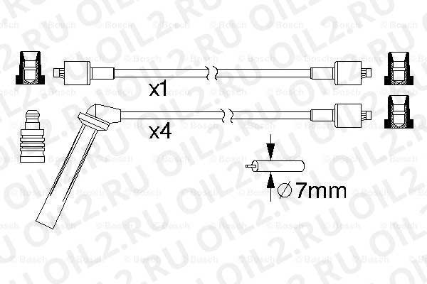 жгут проводов зажигания (Bosch 0986357161). Фотогаллерея. жгут проводов зажигания (Bosch 0986357161). Фотогаллерея.