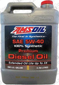 AMSOIL Premium Synthetic Diesel Oil 5W-40 3,785 .