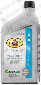 ������ PENNZOIL Platinum Full Synthetic Motor Oil 5W-30 0,946 .