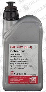   FEBI Gear Oil  For Manual Transmission GL-4 75W 1 .