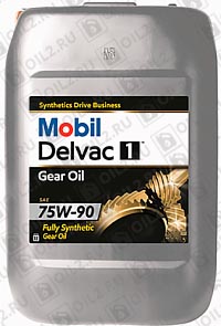 ������   MOBIL Delvac 1 Gear Oil 75W-90 20 .