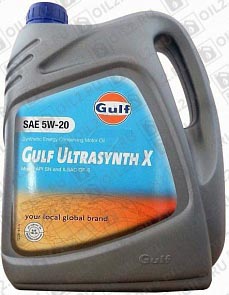 ������ GULF Ultrasynth X 5W-20 4 .