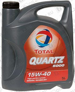 TOTAL Quartz 5000 15W-40 5 . 