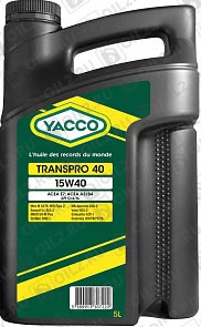 ������ YACCO Transpro 40 15W-40 5 .