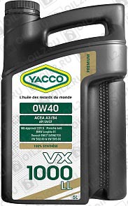 ������ YACCO VX 1000 LL 0W-40 5 .
