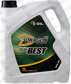 S-OIL Dragon Turbo Best 10W-30 4 . 