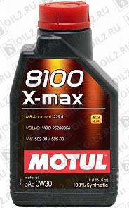 MOTUL 8100 X-max 0W-30 1 .