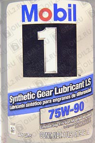   MOBIL 1 Synthetic Gear Lube LS 75w-90 0,946 .. .