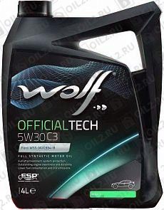 WOLF Official Tech 5W-30 C3 4 . 