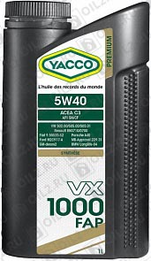 ������ YACCO VX 1000 FAP 5W-40 1 .