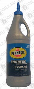 ������   PENNZOIL Synthetic 75W-90 GL-4 0,946 .