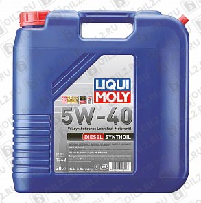 LIQUI MOLY Diesel Synthoil 5W-40 20 . 