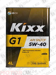 KIXX G1 5W-40 4 . 