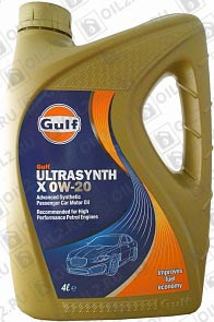 ������ GULF Ultrasynth X 0W-20 4 .