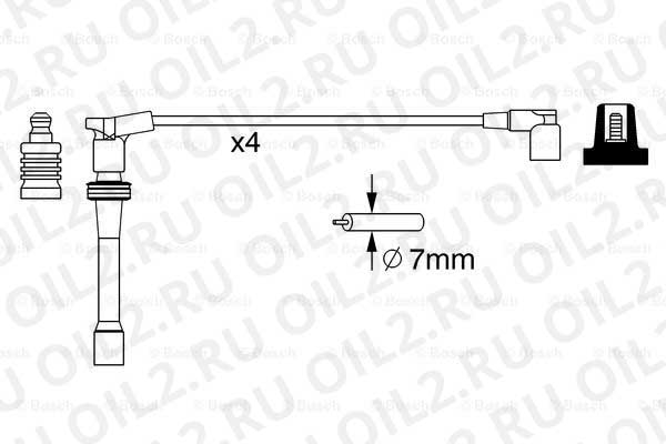 жгут проводов зажигания (Bosch 0986357260). Фотогаллерея. жгут проводов зажигания (Bosch 0986357260). Фотогаллерея.