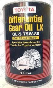   TOYOTA Differential Gear Oil  LX 75W-85 1 . 