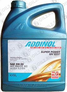 ADDINOL Super Power MV 0537 SAE 5W-30 5 . 