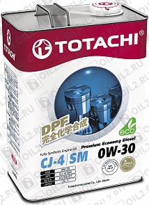 TOTACHI  Premium Economy Diesel Fully Synthetic CJ-4/SM 0W-30 4 . 