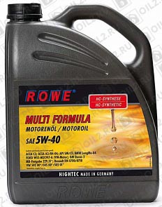 ROWE Hightec Multi Formula 5W-40 5 . 