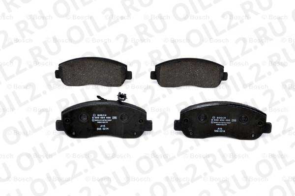 набор тормозных колодок; фронт (Bosch 0986494498). Фотогаллерея. набор тормозных колодок; фронт (Bosch 0986494498). Фотогаллерея.