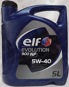 пїЅпїЅпїЅпїЅпїЅпїЅ ELF Evolution 900 NF 5W-40 5 л.