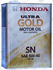 HONDA Ultra Gold SN 5W-40 4 . 