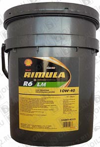 SHELL Rimula R6 LM 10W-40 20 .