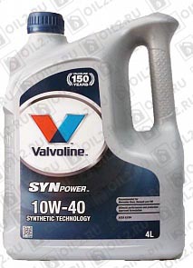VALVOLINE Synpower 10W-40 4 . 