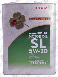 TOYOTA  Motor Oil SL 5W-20 4 . 