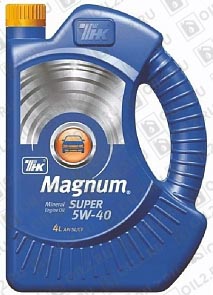 ������  Magnum Super 5W-40 4 .