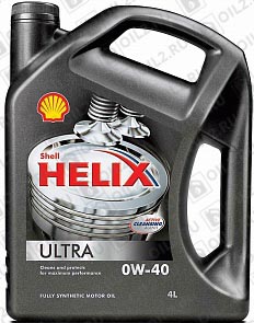 SHELL Helix Ultra 0W-40 4 .