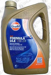 ������ GULF United Formula ULE 5W-30 4 .