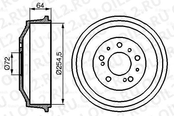тормозной барабан (Bosch 0986477031). Фотогаллерея. тормозной барабан (Bosch 0986477031). Фотогаллерея.