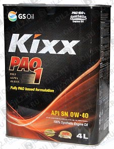������ KIXX PAO 1 SAE 0W-40 4 .