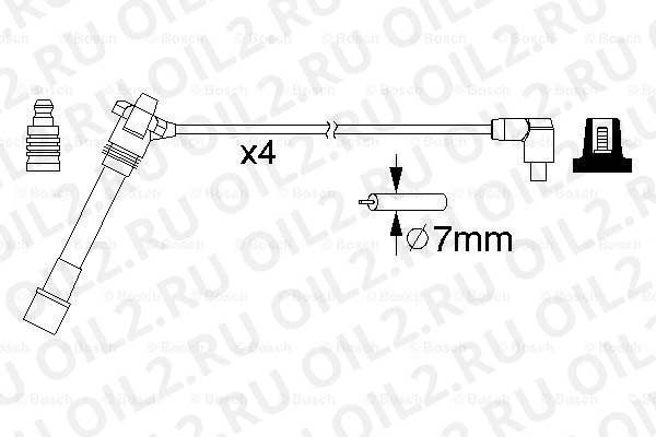 жгут проводов зажигания (Bosch 0986357181). Фотогаллерея. жгут проводов зажигания (Bosch 0986357181). Фотогаллерея.