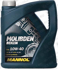 MANNOL Molibden Benzin 10W-40 4 . 
