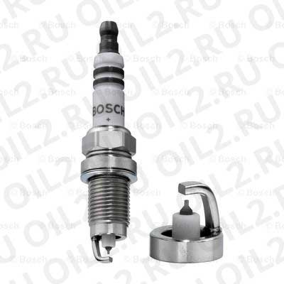 spark plug, double platinum (Bosch 0242236566) 